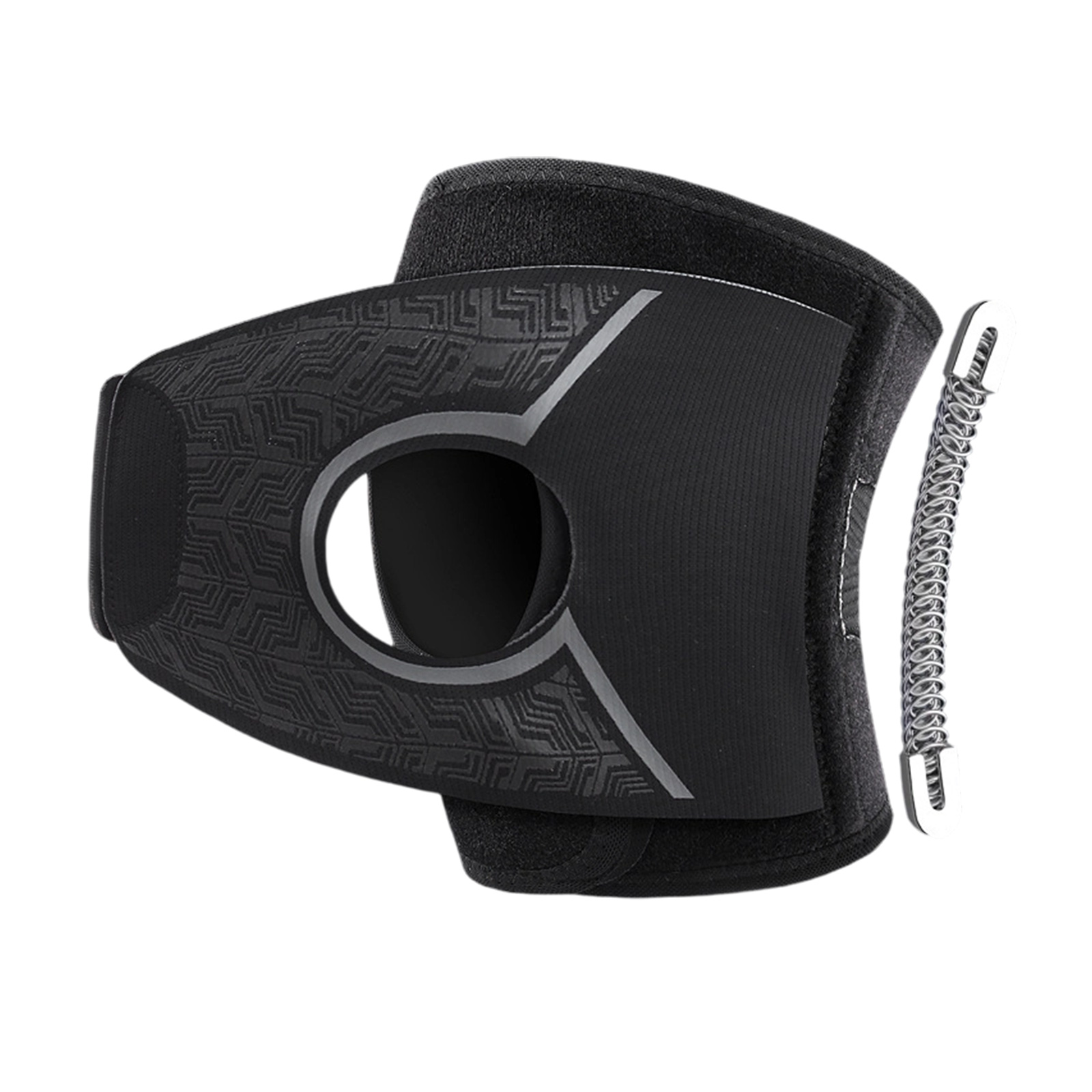 Run Techweb Stabilizer Adjustable Athletic Knee Brace with Side Stabilizers Breathable Knee ...