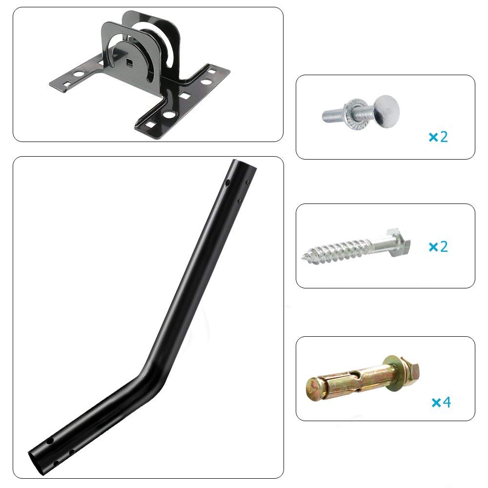 Adjustable Attic Antenna Mount Outdoor TV Antenna Mounting Pole