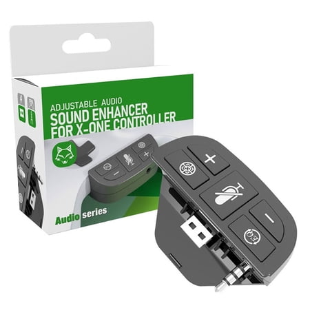 Adjustable Audio For Xbox Series X/S Game Controller Sound Enhancer 3.5mm Socket Headset Adapter Headphone Converter 1