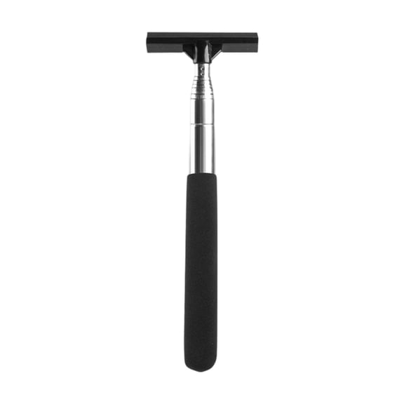 Adjustable Auto Side Window Wiper Flexible Rubber Blade Steel Frame Extendable Rearview Scraper for Clear Visibility