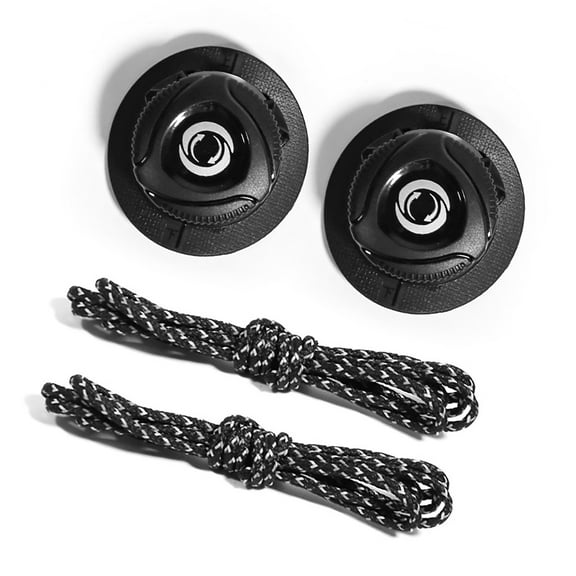 Adjustable Automatic Buckles Rope Shoelace Turn Automatic Buckles None Tie Shoe Laces Stretching Lock for Adults Kids