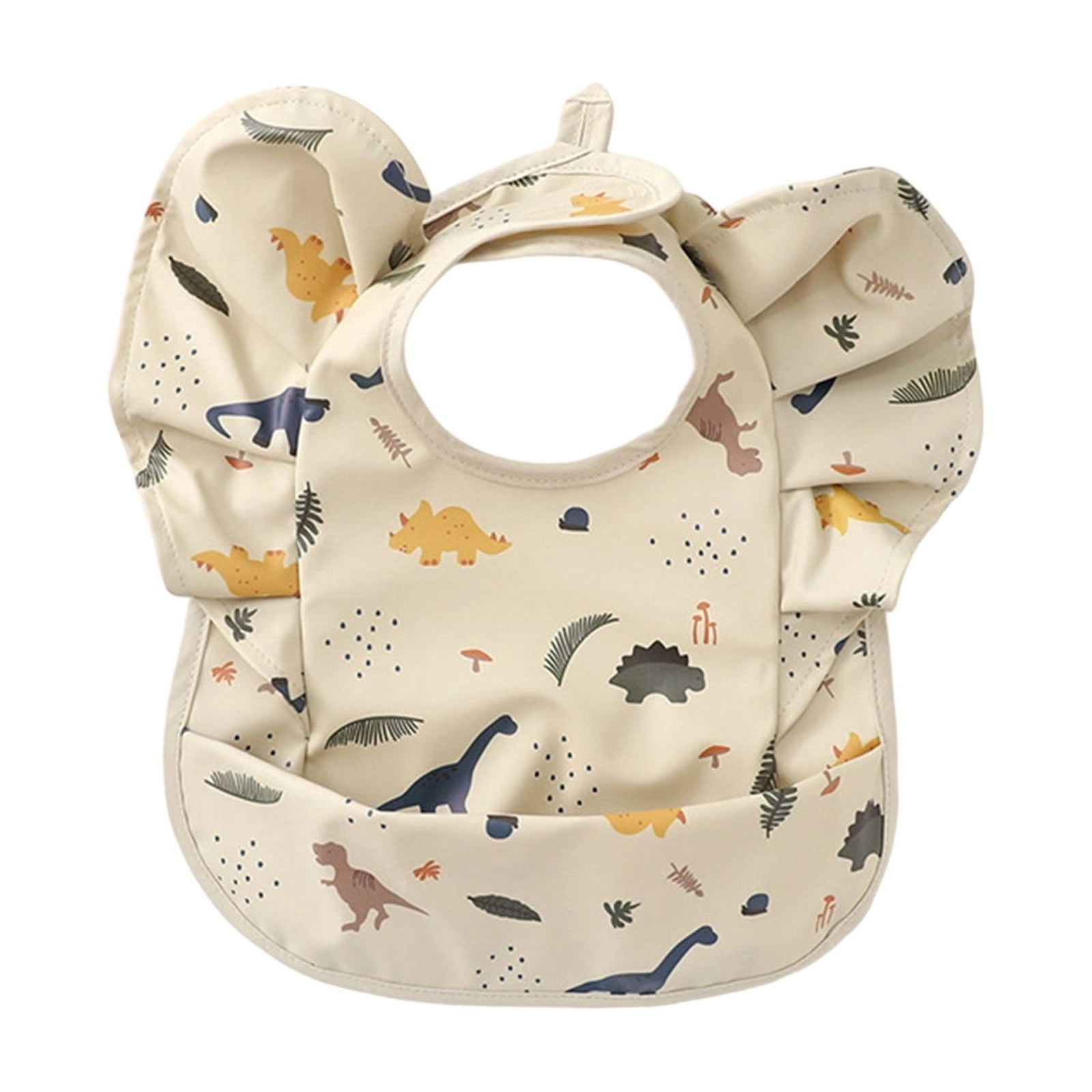 Adjustable Baby Feeding Bib Soft Lightweight Travel Friendly Winged ...