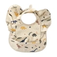 Adjustable Baby Feeding Bib Soft Lightweight Travel Friendly Winged ...
