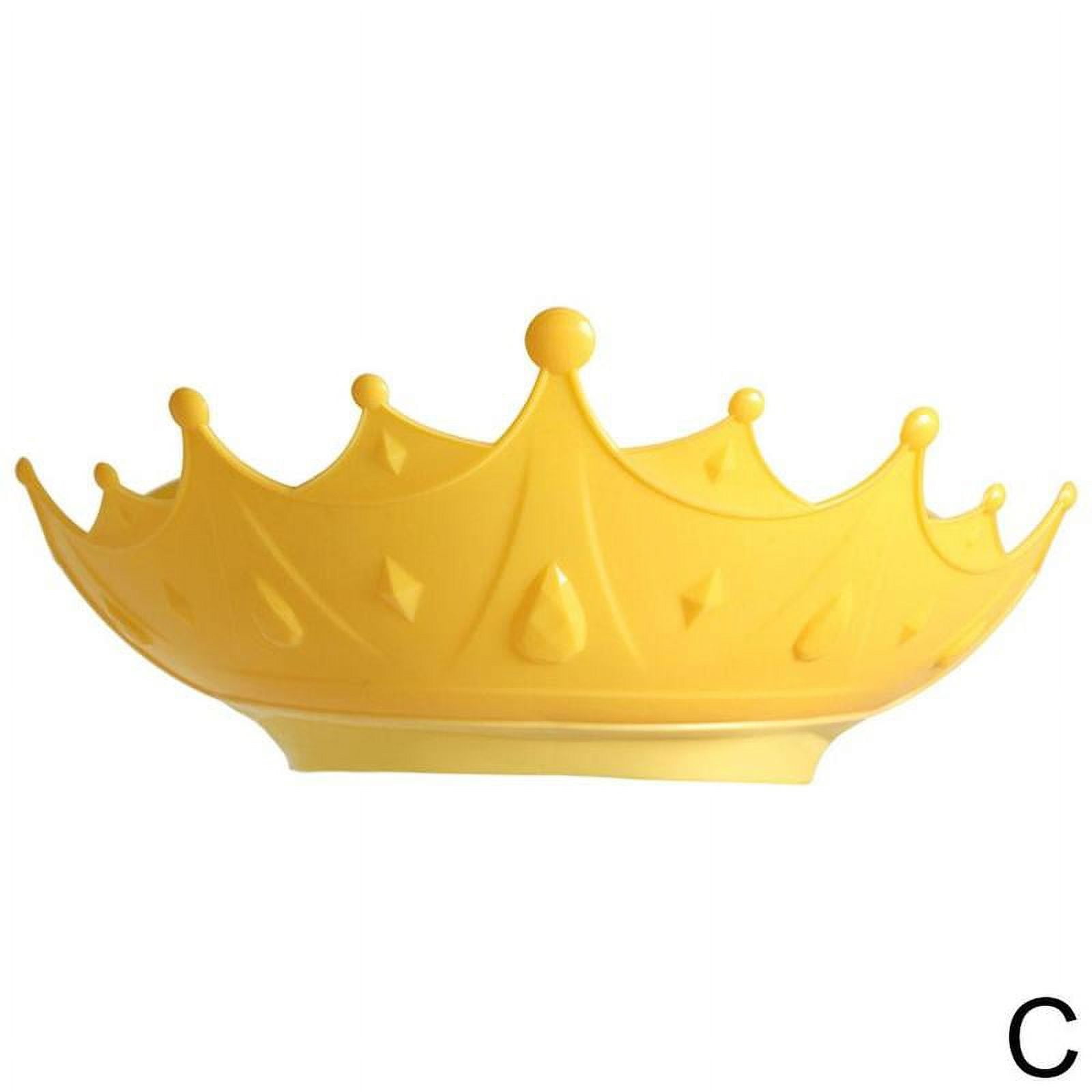 Adjustable Baby Shower Shampoo Cap Shape Wash Hair Crown For Ear Hat