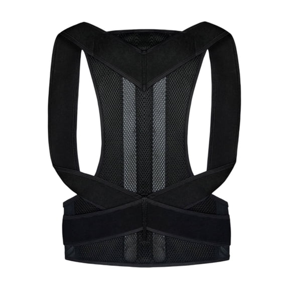 Adjustable Back Corrector For Upper Back Support Comfortable Breathable Design For Daily Use