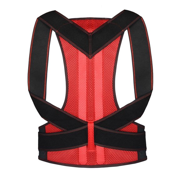 Adjustable Back Corrector For Upper Back Support Comfortable Breathable Design For Daily Use