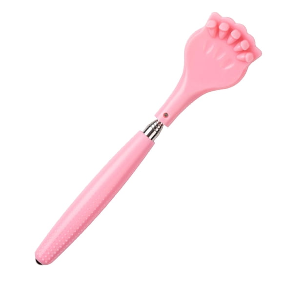 Adjustable Back Scratcher, Manual Back Scratchers, Retractable Scratcher Stick for Scratching Your Back, Wide Claw Head Design