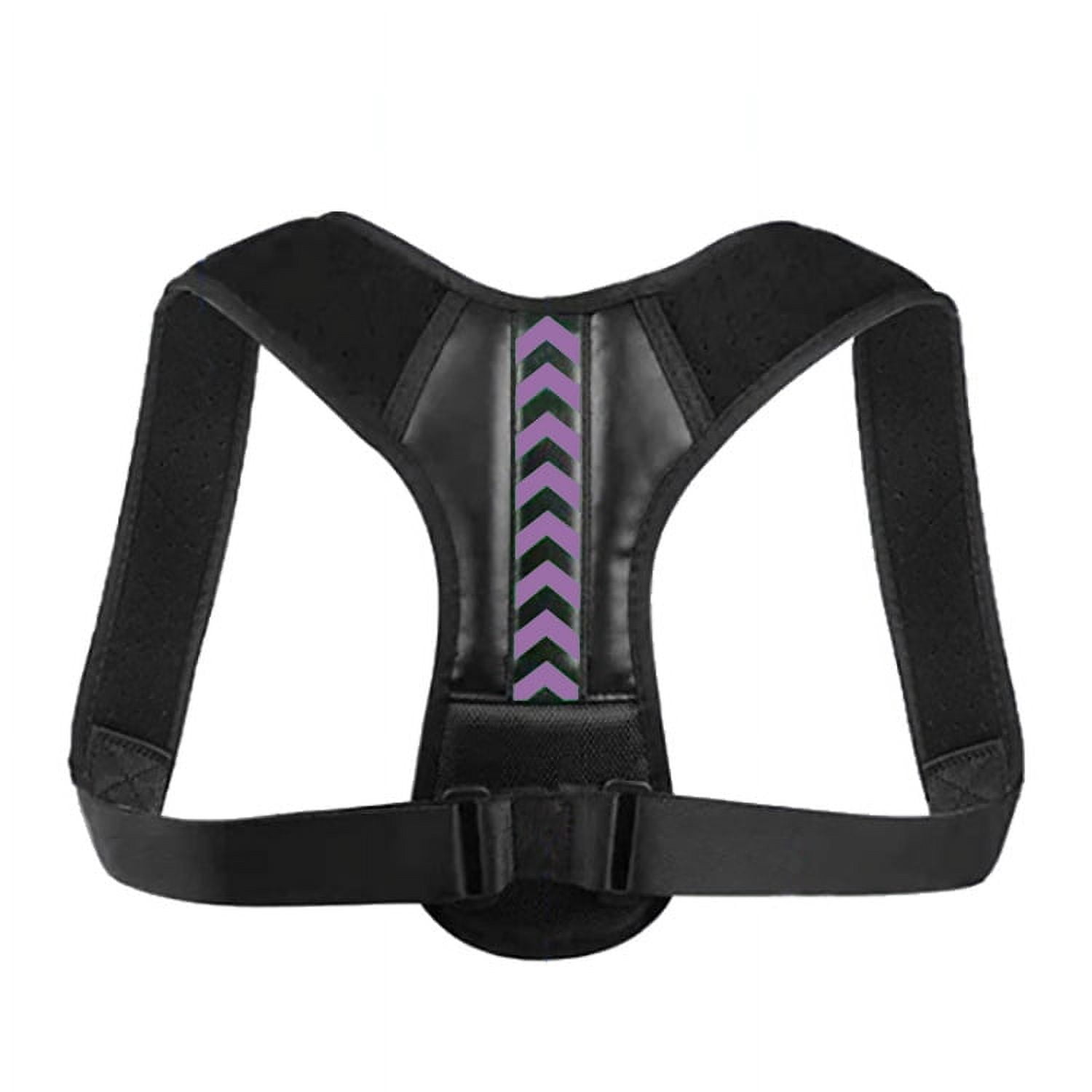 Adjustable Back Shoulder Posture Corrector Belt Clavicle Spine Support ...
