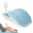 thumbnail image 1 of Adjustable Back Stretcher for Lower Back Pain Relief, Lumbar Spine Stretcher & Back Decompression Device, Multi-Level Back Arch Stretching Board for Sciatica, Scoliosis, Spinal Traction, 1 of 5