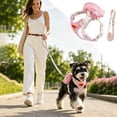 thumbnail image 1 of Adjustable Backpack‑Style Pet Harness For Small Pets, Lightweight Breathable Harness With Storage Pockets For Outdoor Travel Camping Daily Walks, 1 of 5
