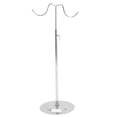 thumbnail image 1 of FONDOTIN Adjustable Stainless Steel Metal Bag Display Stand Organizer for Retail Store and Home Storage Use, 1 of 7