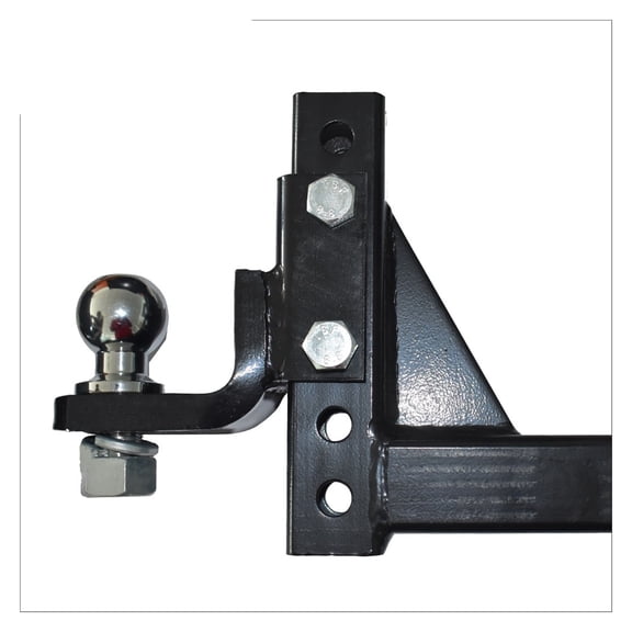Adjustable Ball Mount Trailer Drop Hitch Tow 2" Receiver Towing System ,Easy to Install