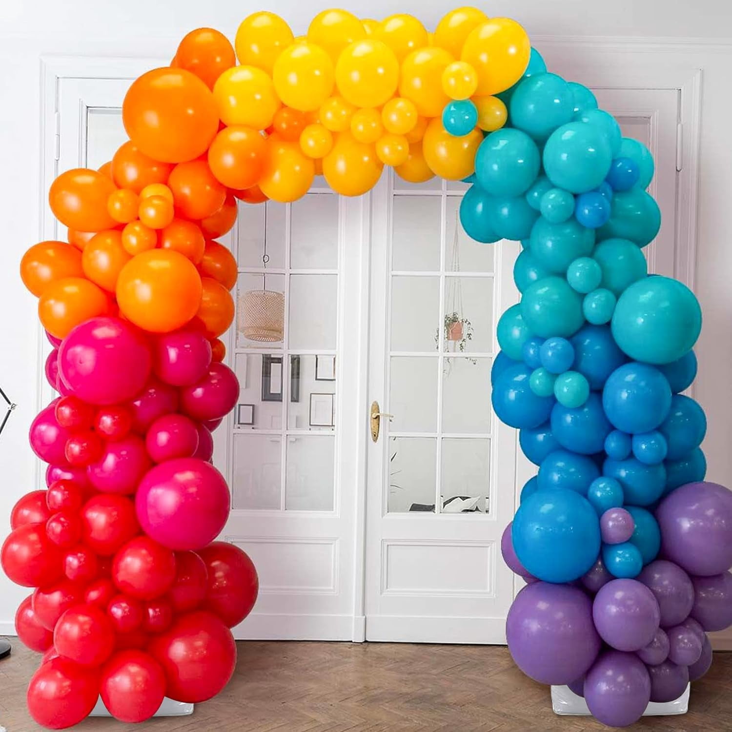 Adjustable Balloon Arch Kit 10ft Wide 9ft Tall Party Decoration Backdrop