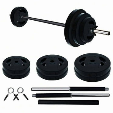 Adjustable Barbell Weight Set, 6.6-40LB Adjustable Free Weights For Home And Gym Workout