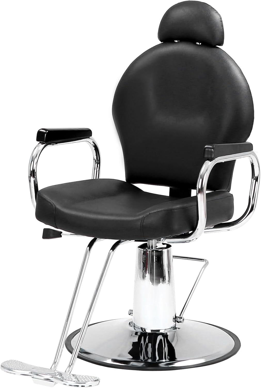Adjustable Barber Chair for Hair Salon  Reclining Hydraulic Hairdresser Chair with 360 Swivel, Wide Seat & Headrest, Heavy Duty Hair Cutting Chair for Stylists, Home, Spa & Barbershop,
