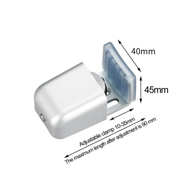 Adjustable Barn Door Floor Guide Roller Wall Mount Bottom Stay Sliding