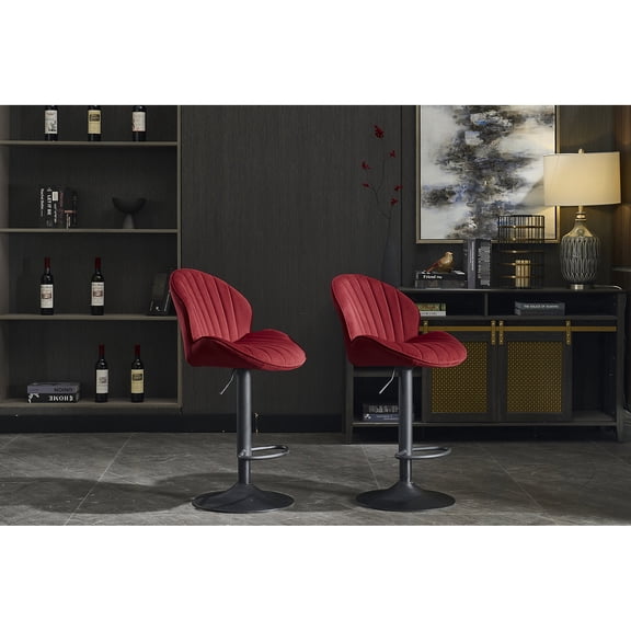 Adjustable Barstools with High - resilience Sponges | For Kitchen and Pub Settings | Guarantee Comfort and Style
