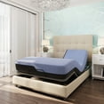 thumbnail image 1 of Adjustable Base With 12" Mattress - Supportive Foam Encased Coils, Queen Size Relieving Layers,, 1 of 7