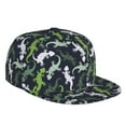 thumbnail image 1 of Adjustable Baseball Cap, Cute Lizard Gecko Green Flat Bill Trucker Flat Brim Hats Dad Hat for Men Women - Snapback Hat Adjustable Size, 1 of 7