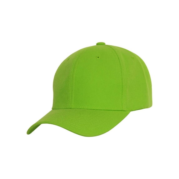 Adjustable Baseball Cap, Neon Green