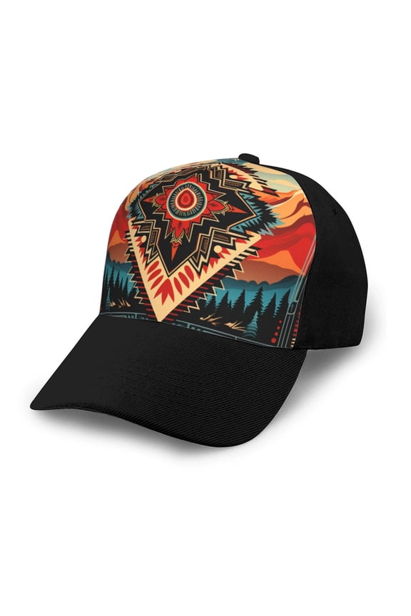 Adjustable Baseball Cap Trucker Hat Fashion Snapback Dad Hats , Aztec Baja Southwest Western Native Cool