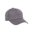 thumbnail image 1 of Adjustable Baseball Cap w/ Hook and Loop Tab - Dark Grey, 1 of 4