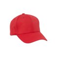 thumbnail image 1 of Adjustable Baseball Cap w/ Hook and Loop Tab - Red, 1 of 4