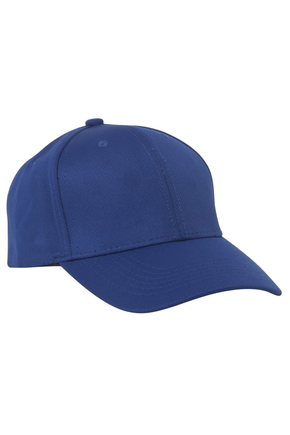 Adjustable Baseball Cap w/ Hook and Loop Tab - Royal
