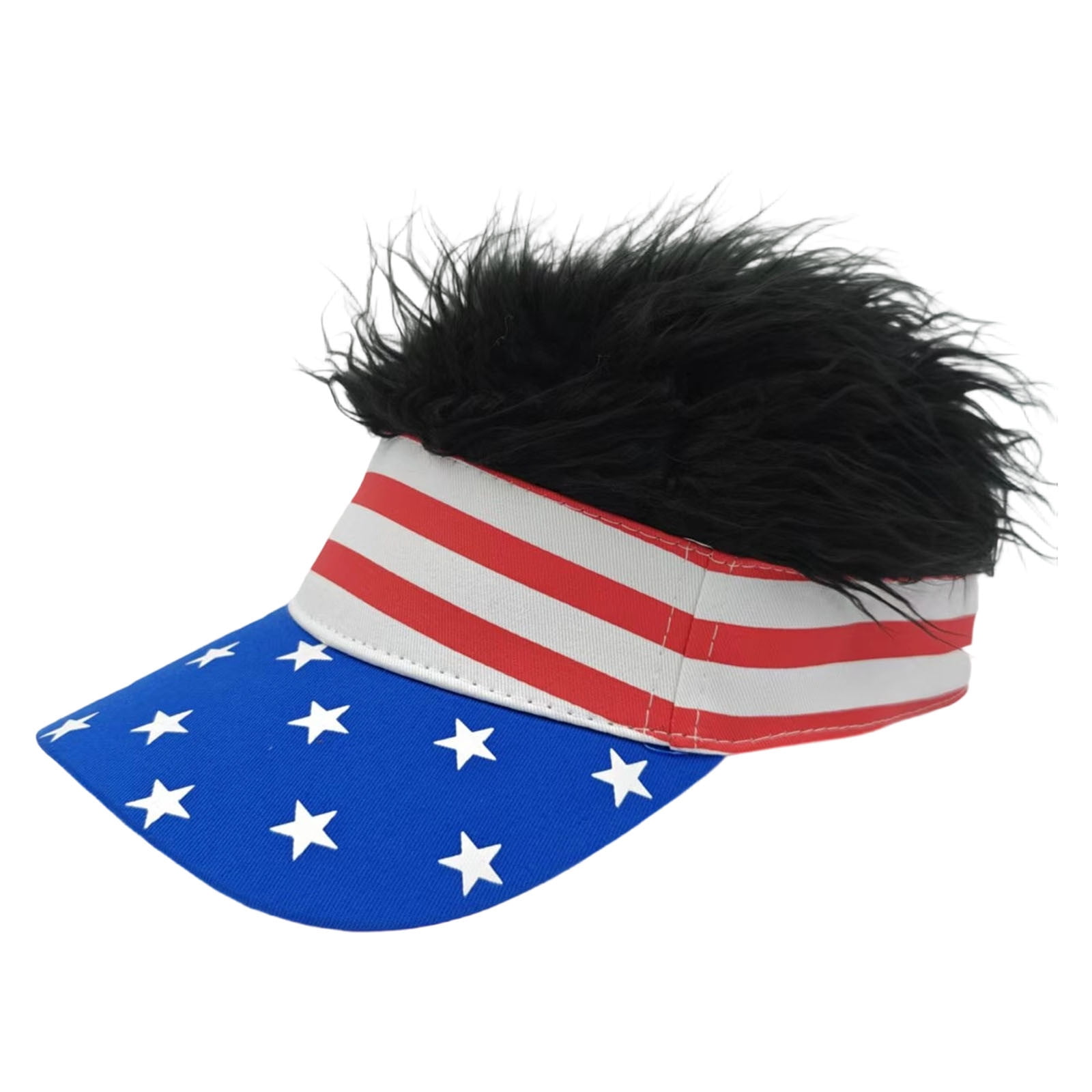Adjustable Baseball Cap with Star and Stripe Embroidery, Red White and ...