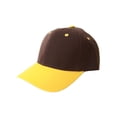 thumbnail image 1 of Adjustable Baseball Structured Cap Hat, Brown Gold, 1 of 1