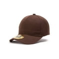 thumbnail image 1 of Adjustable Baseball Structured Cap Hat, Brown, 1 of 2