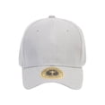 thumbnail image 1 of Adjustable Baseball Structured Cap Hat, Grey, 1 of 5