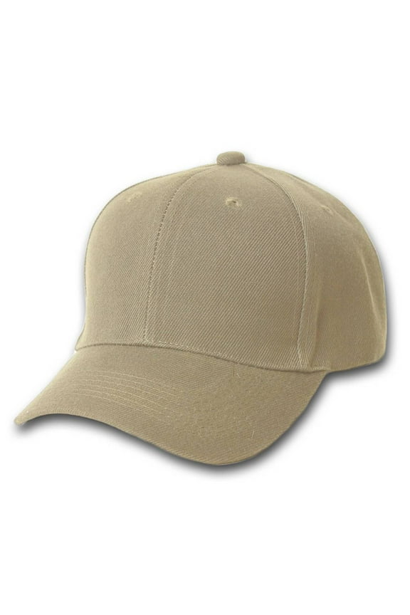 Top Headwear Baseball Cap Hat- Khaki