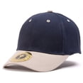 thumbnail image 1 of Adjustable Baseball Structured Cap Hat,Navy Khaki, 1 of 2
