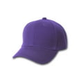 thumbnail image 1 of Adjustable Baseball Structured Cap Hat, Purple, 1 of 1