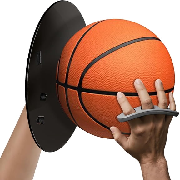 Adjustable Basketball Shooting Hand Corrector, Blocks Interference From Off Hand, Comes With Extra 5.3 Inch Shooting Training Tool, Basketball Training Accessory