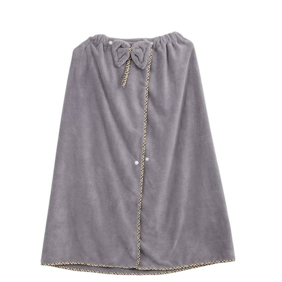 Adjustable Bath Wrap Quick-Dry Bath Wrap for Women Multi-Purpose Towel Dress Wearable Robe for Spa, Beach & Pool