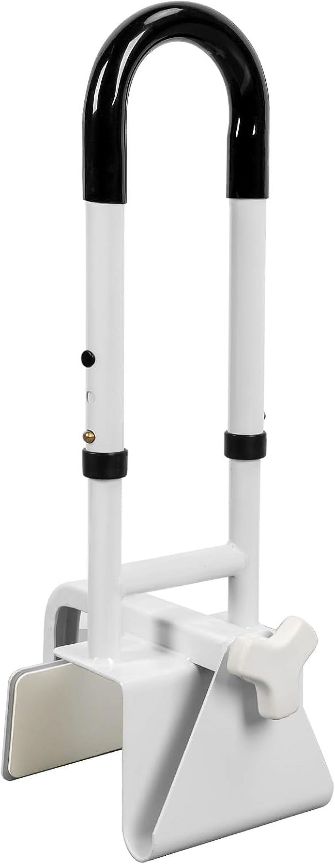 HEPO Adjustable Bathtub Grab Bar For Seniors - Anti-Slip Safety Rail With Adjustable Height & Width - View #10