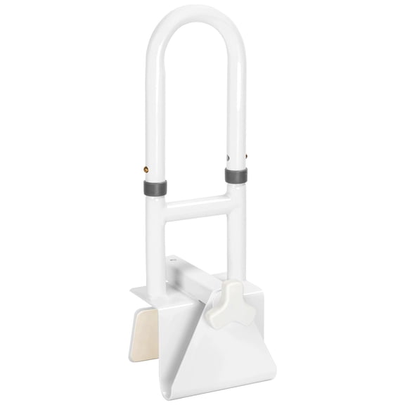 Adjustable Bathtub Safety Rail Grab Bar Bathroom Support Handle