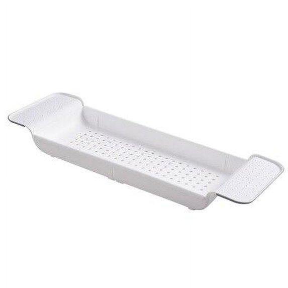 Adjustable Bathtub Storage Rack Tray Shelf Multi-function