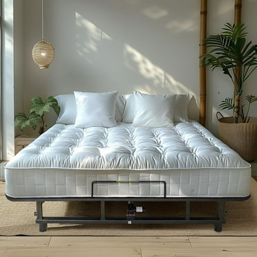 COMHOMA Queen Adjustable Bed Frame – Electric Base With Remote, Independent Head & Foot Incline