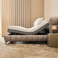thumbnail image 1 of Adjustable Bed Base with Wireless Remote Control, 750 Lbs Capacity Independent Head Foot Incline Bed Frame Metal Base, Quiet Motor, Easy Assembly, 1 of 9