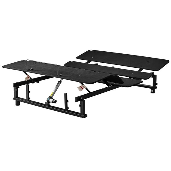 Adjustable Bed Base with Wireless Remote Control 750 Lbs Capacity Independent Head Foot Incline Bed Frame Quiet Motor Queen