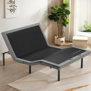 Adjustable Bed Frame Base Zero Gravity, Easy Tool-Free Assembly, Adjustable Head And Foot Incline, Wireless Remote Electric Bed Frame, Twin-XL