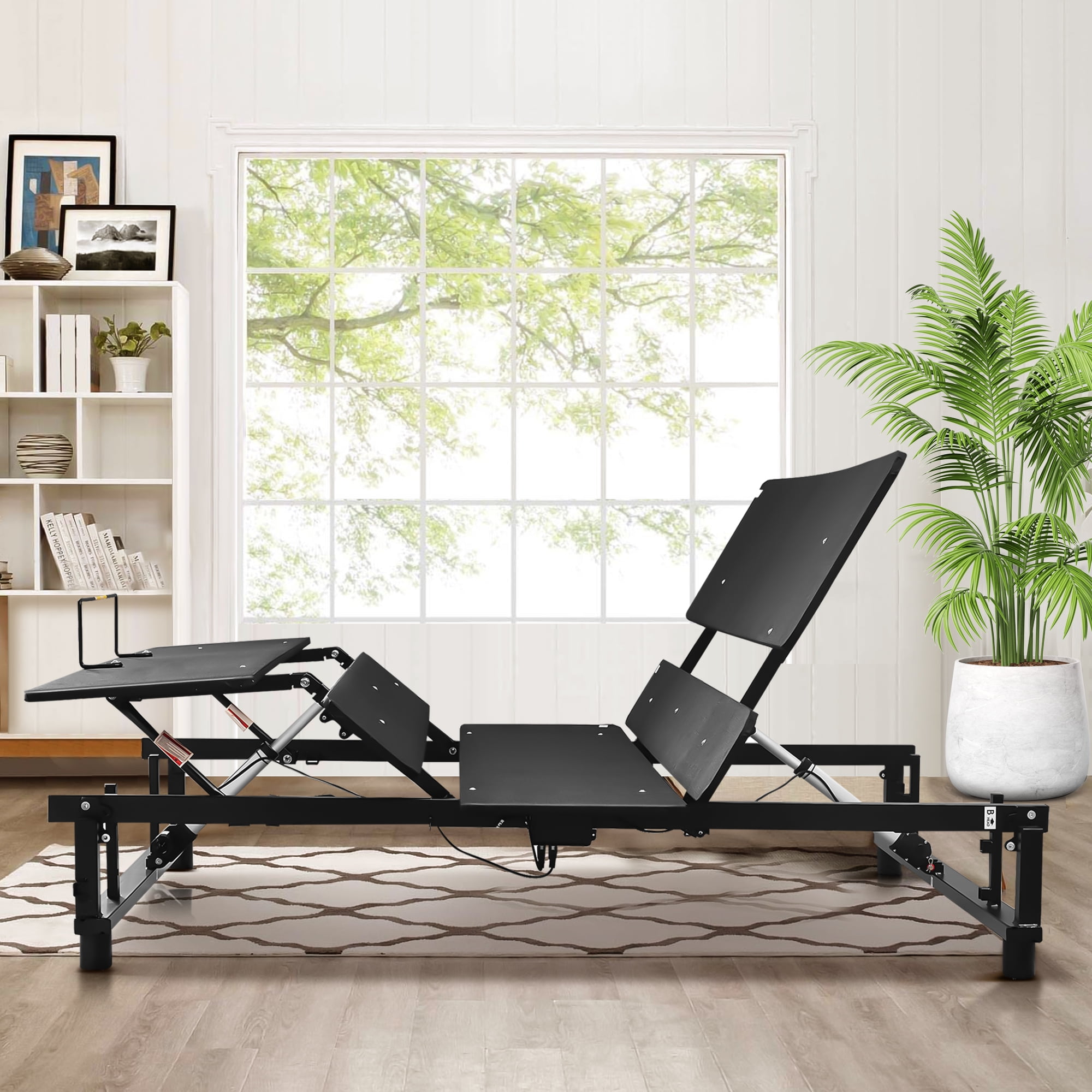 Adjustable Bed Frame, King Adjustable Bed Base with Wireless Remote