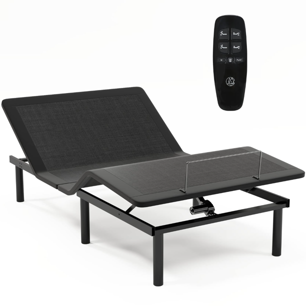 Adjustable Bed Frame, NAIMP USB Wireless Remote Ergonomic Bed Base with