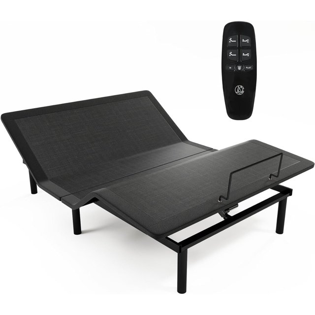 Adjustable Bed Frame Queen,Neche Ergonomic Zero Gravity Bed Base with