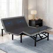 Massaging and Zero Gravity Power Adjustable Bed Frames, Height-Adjustable Legs, Queen, Easy Assembly