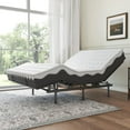 thumbnail image 1 of Adjustable Bed Frame,Twin Metal Frame Bears 500 lbs,Wireless Remote Memory Function,Head & Foot Lift Incline,Quiet Motor for Lying Down Reading Watching TV, 1 of 7