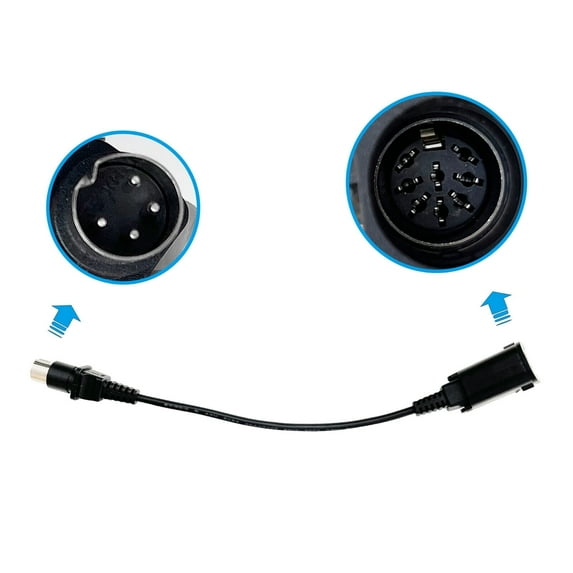 Adjustable Bed Richmat 4 Male Pin to 8 Female Pin Conversion Cable Connectors for Control Box and Motor